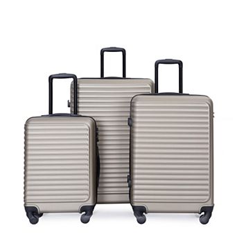 3 pc Hardshell Luggage Set, 20"/24"/28" Lightweight Spinner Suitcases