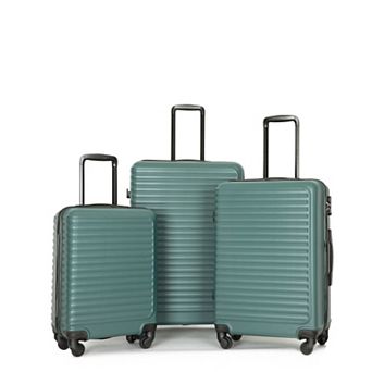 3 pc Hardshell Luggage Set, 20"/24"/28" Lightweight Spinner Suitcases