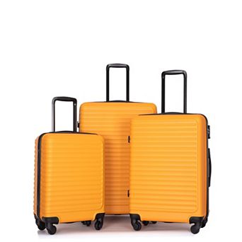 3 pc Hardshell Luggage Set, 20"/24"/28" Lightweight Spinner Suitcases