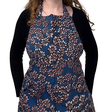 Block Print Apron Organic Cotton