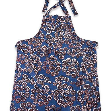 Block Print Apron Organic Cotton