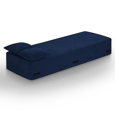 3-Seater Boneless Sofa Couch, No Assembly Needed