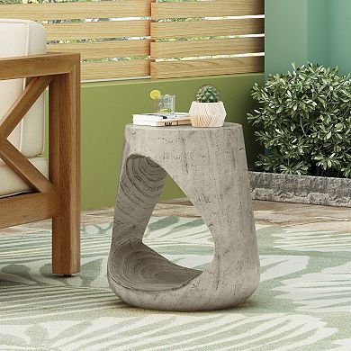 Side Table for Living Room, Patio, Balcony, No Assembly Required