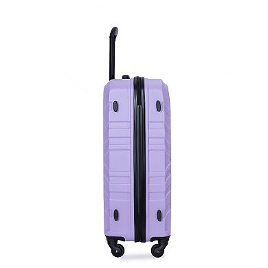 3-Piece 20"/24"/28" ABS Hardshell Luggage Set