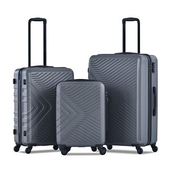 3 pc 20"/24"/28" ABS Hardshell Luggage Set
