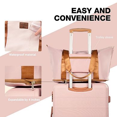 6-Piece Hardshell ABS Luggage Set 16"/20"/24"/28"