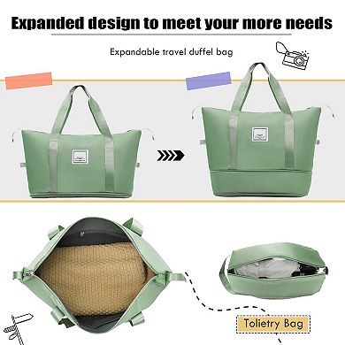 Softside Expandable 5-Piece Luggage Set, 22"/26"/30" with Duffel Bag