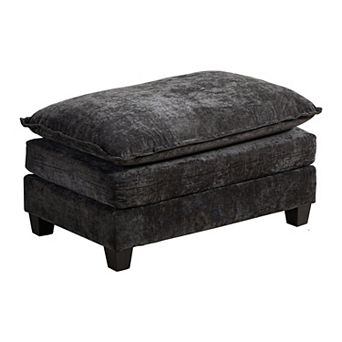 Sectional Couch Cloud Sofa Ottoman for Living Room, Bedroom, Apartment