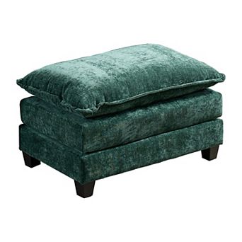 Sectional Couch Cloud Sofa Ottoman for Living Room, Bedroom, Apartment