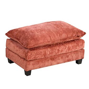 Sectional Couch Cloud Sofa Ottoman for Living Room, Bedroom, Apartment