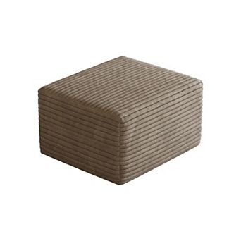 Modular Sectional Sofa with Ottoman, No Assembly Required