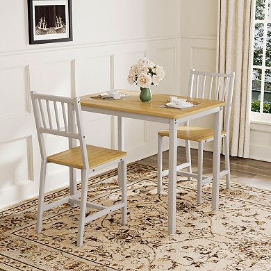 3-Piece Dining Table & Chair Set