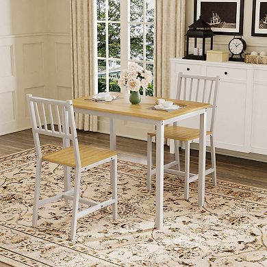 3-Piece Dining Table & Chair Set