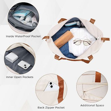 6-Piece 14" 20" 24" 28" Hardside Luggage Set