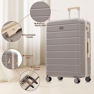 3-Piece 14" 20" Hardside Luggage Set