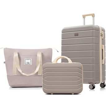 3 pc 14" 20" Hardside Luggage Set