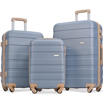 Hardshell 3 pc Luggage Set with TSA Lock & Spinner Wheels