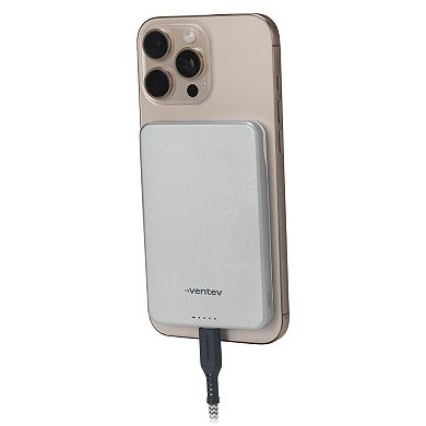 Ventev - 15W ULTRAFAST Qi2 5,000 mAh Portable Battery - Gray