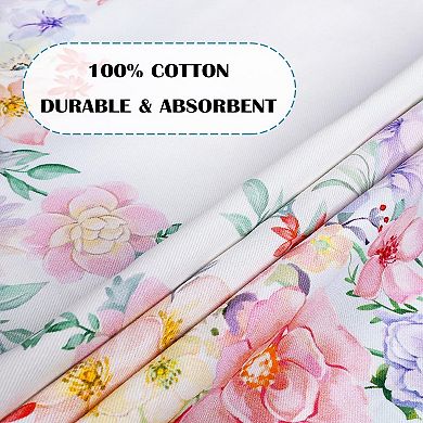 Cotton Kitchen Towels Quick Drying Durable Multi Use Decorative Gifts