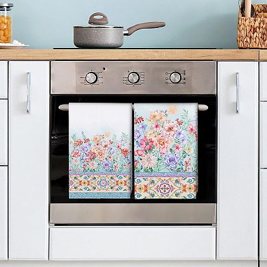 Cotton Kitchen Towels Quick Drying Durable Multi Use Decorative Gifts