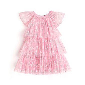 Arshiner Girls Tulle Dress Toddler Layered Tulle Tutu Dresses Toddler Dress Summer Formal Party