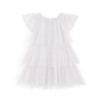 Arshiner Girls Tulle Dress Toddler Layered Tulle Tutu Dresses Toddler Dress Summer Formal Party