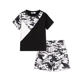 Arshiner Toddeler Boys Outfits Kids Clothes Boys Two Piece Outfit Boys Fashion T-Shirt Shor