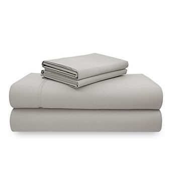 California Design Den 100% Organic Cotton Deep Pocket Sheet Set - Soft, Lightweight Sateen, Durable