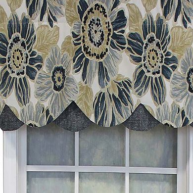 Verona Petticoat Poly / Cotton Modern Premium Design Printed Valance