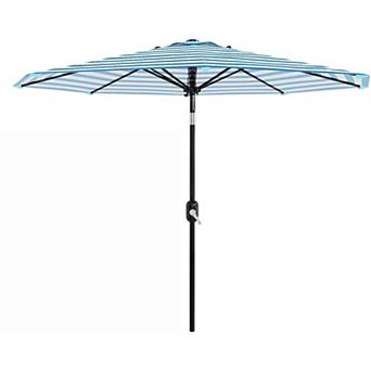 9FT Patio Umbrella with Crank & Tilt, 8 Ribs, UV Protection, Waterproof for Garden Deck