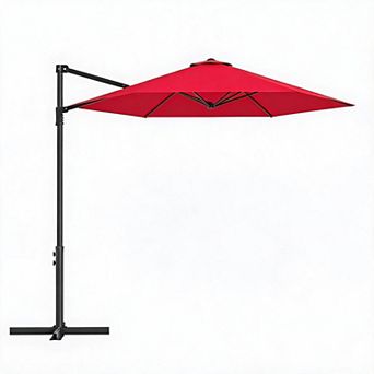 UV-Resistant 9FT Cantilever Patio Umbrella