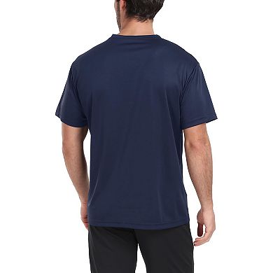 5 Pack Men Athletic Running Gym Quick Dry Short Sleeve Performance T Shirt