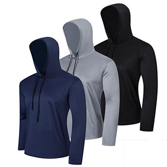 3 Pack Men's Quick Dry Mesh Athletic Workout T-Shirts