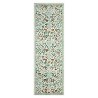 Vintage Fox Print Machine Washable Area Rug Ultra Thin Soft Non Slip Carpet for Bedroom Kitchen