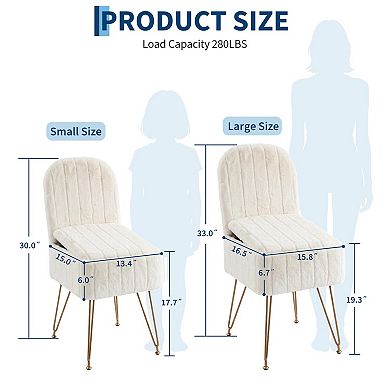 Vanity Stool Chair with Backrest, Square Ottoman with Hidden Storage Compartment