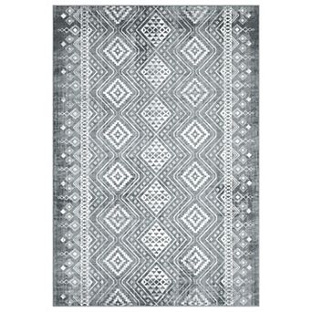 Area Rugs Machine Washable Rug Geometric Rug Non-Slip Carpet for Living Room Bedroom