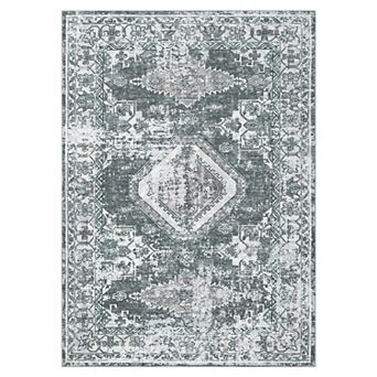 Area Rug Washable Non Shedding Kitchen Rug Rugs for Living Room Office Vintage Carpet Bedroom Rug