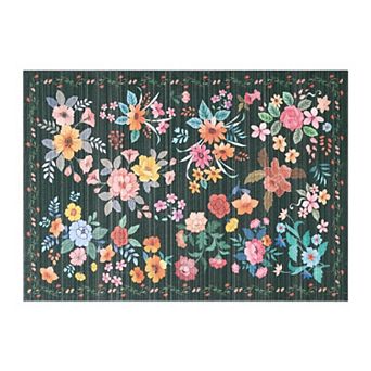 Area Rug Washable Area Rug Non-Slip Mark Resistant Carpet Area Mat for Living Room Bedroom Rug