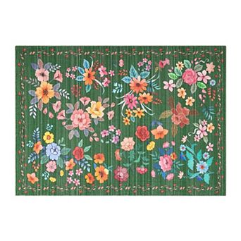 Area Rug Washable Area Rug Non-Slip Mark Resistant Carpet Area Mat for Living Room Bedroom Rug