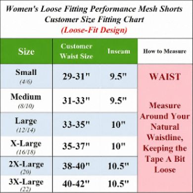 Jump Start Women's Loose Fit Moisture-Wicking Performance Shorts-3 Pack