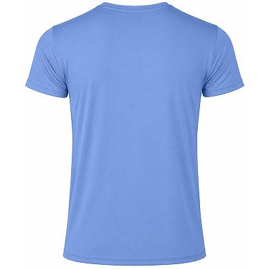 Jump Start Men's Poly Tech Short Sleeve Crew Neck Tee