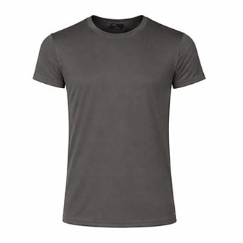 Jump Start Men's Poly Tech Short Sleeve Crew Neck Tee