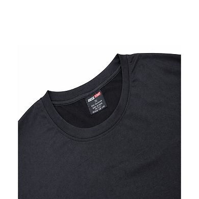 Jump Start Men's Poly Tech Short Sleeve Crew Neck Tee-3 Pack