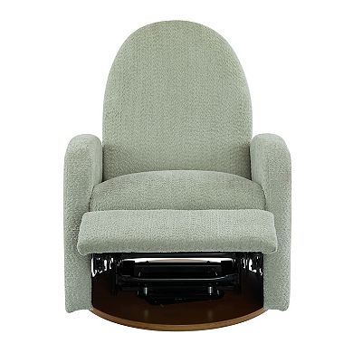 Christopher Knight Home 360 Swivel & Glider Recliner Chair with Boucle Upholstery