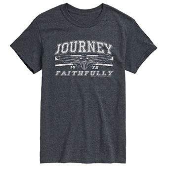 Big & Tall Journey Faithfully 1983 Distressed Short Sleeve Graphic T-Shirt