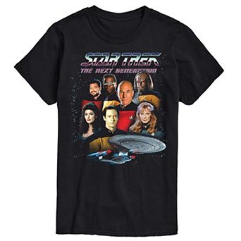 Big & Tall Star Trek The Next Generation Short Sleeve Graphic T-Shirt