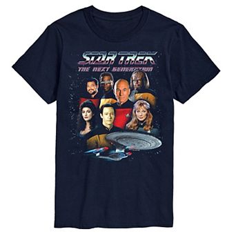 Big & Tall Star Trek The Next Generation Short Sleeve Graphic T-Shirt