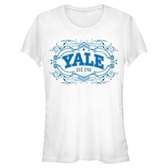 Juniors' Yale University Est. 1701 Fitted Graphic Tee