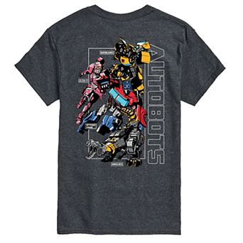 Big & Tall Transformers Autobots Collage Short Sleeve Graphic T-Shirt