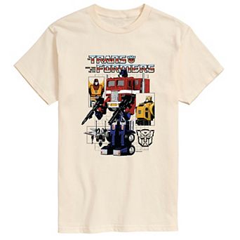 Big & Tall The Transformers More Than Meets The Eye! Schematic Short Sleeve Graphic T-Shirt